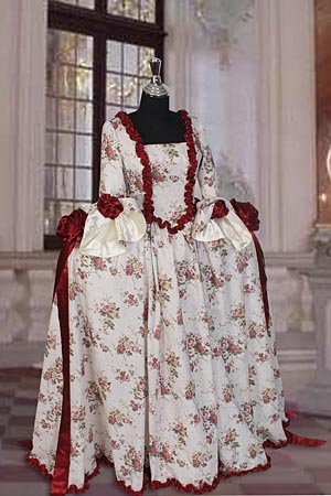 Deluxe Ladies 18th Century Marie Antoinette Masked Ball Costume Size 12 - 16 Image